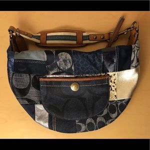 Patchwork Coach shoulder bag